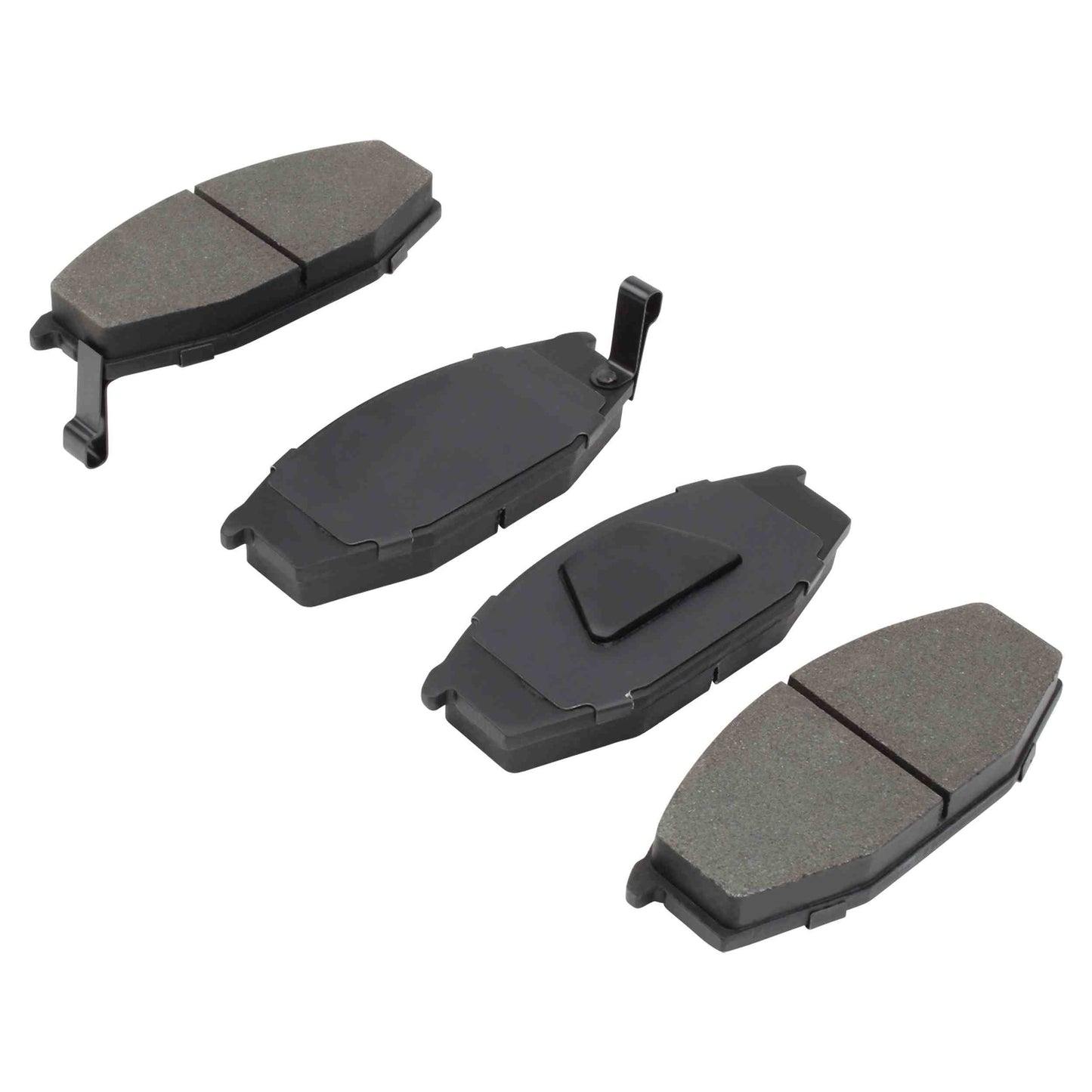 Quality-Built QB Semi-Metallic Brake Pads 1000-0229M