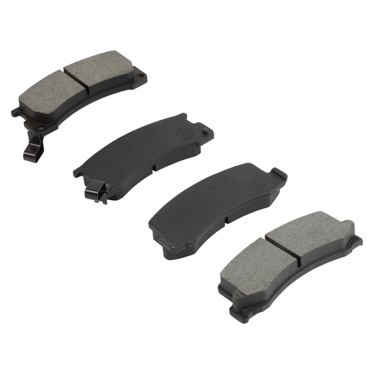Quality-Built QB Semi-Metallic Brake Pads 1000-0240M