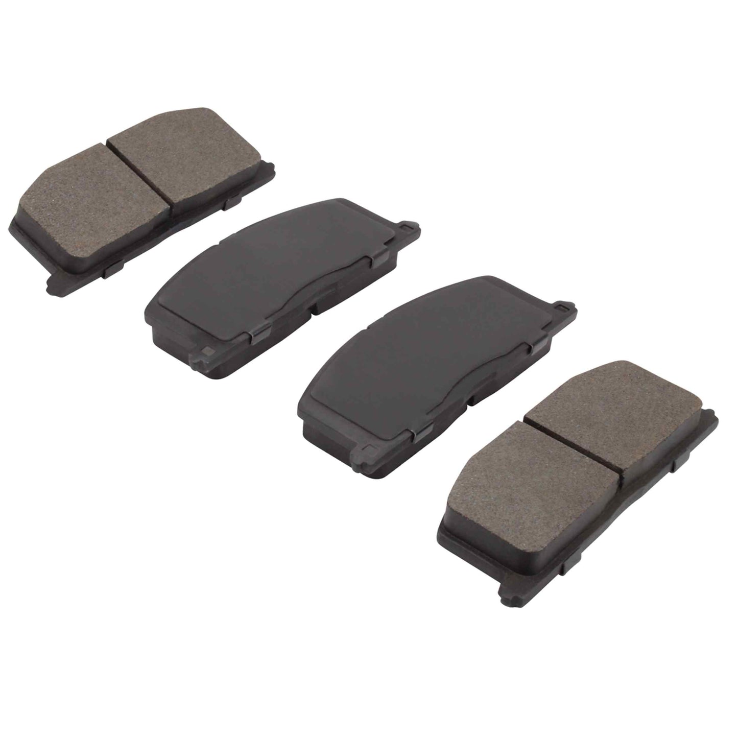 Quality-Built QB Semi-Metallic Brake Pads 1000-0242M