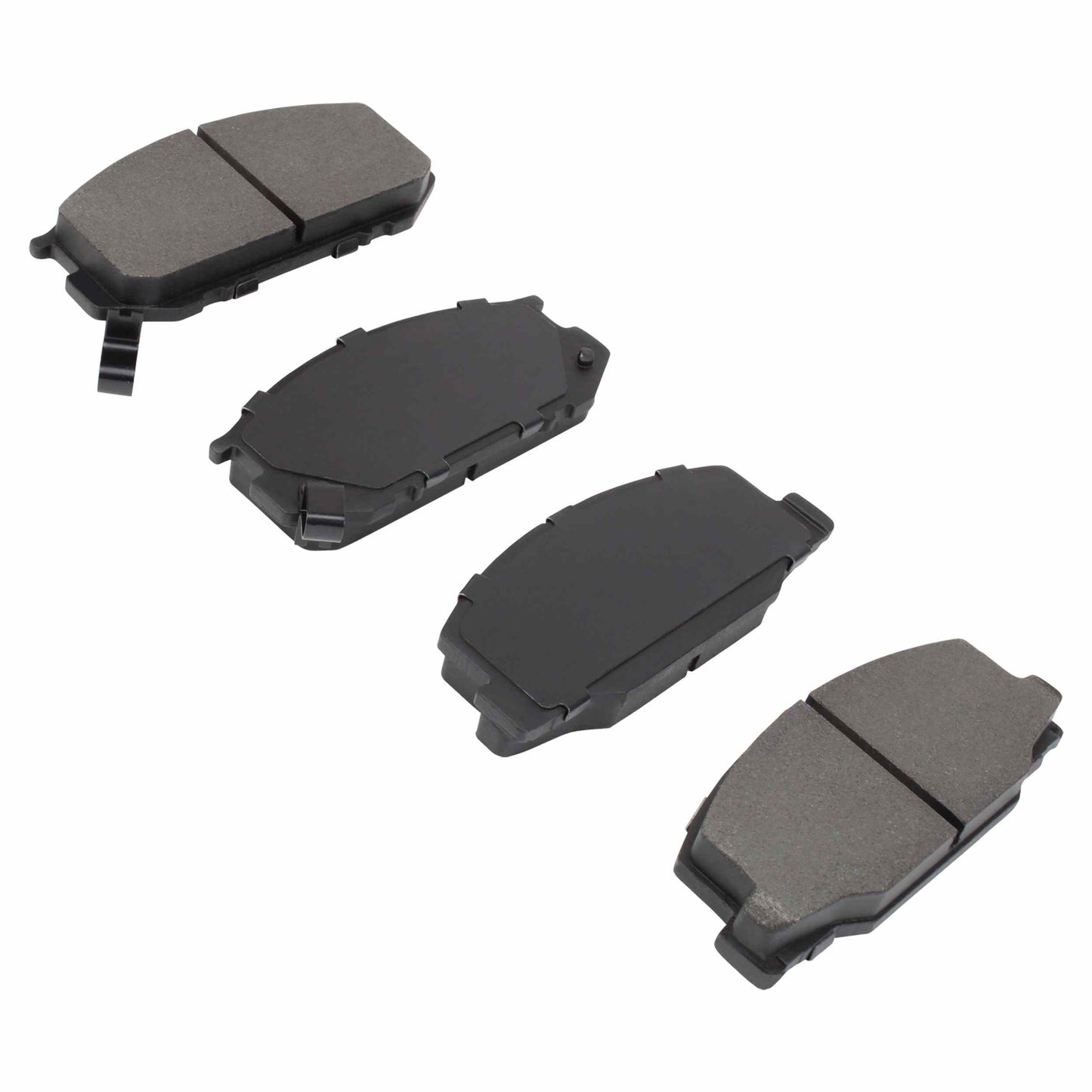 Quality-Built QB Semi-Metallic Brake Pads 1000-0245M