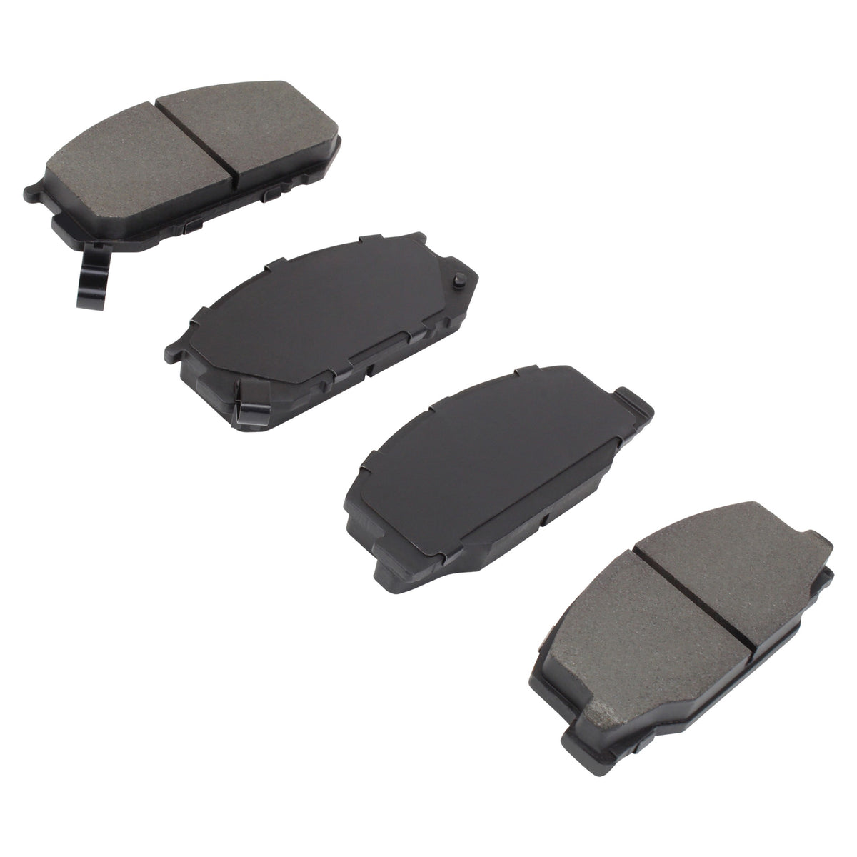 Quality-Built QB Semi-Metallic Brake Pads 1000-0245M