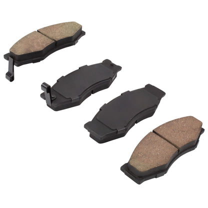 Quality-Built QB Semi-Metallic Brake Pads 1000-0266M