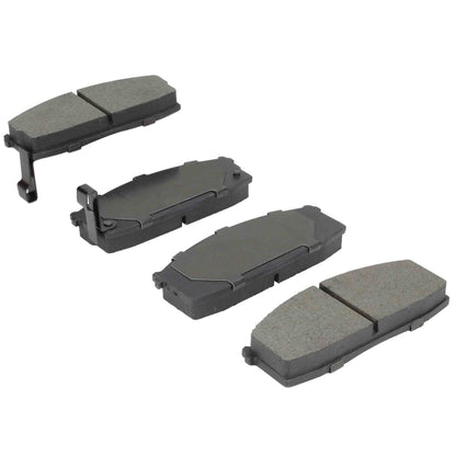 Quality-Built QB Semi-Metallic Brake Pads 1000-0274M