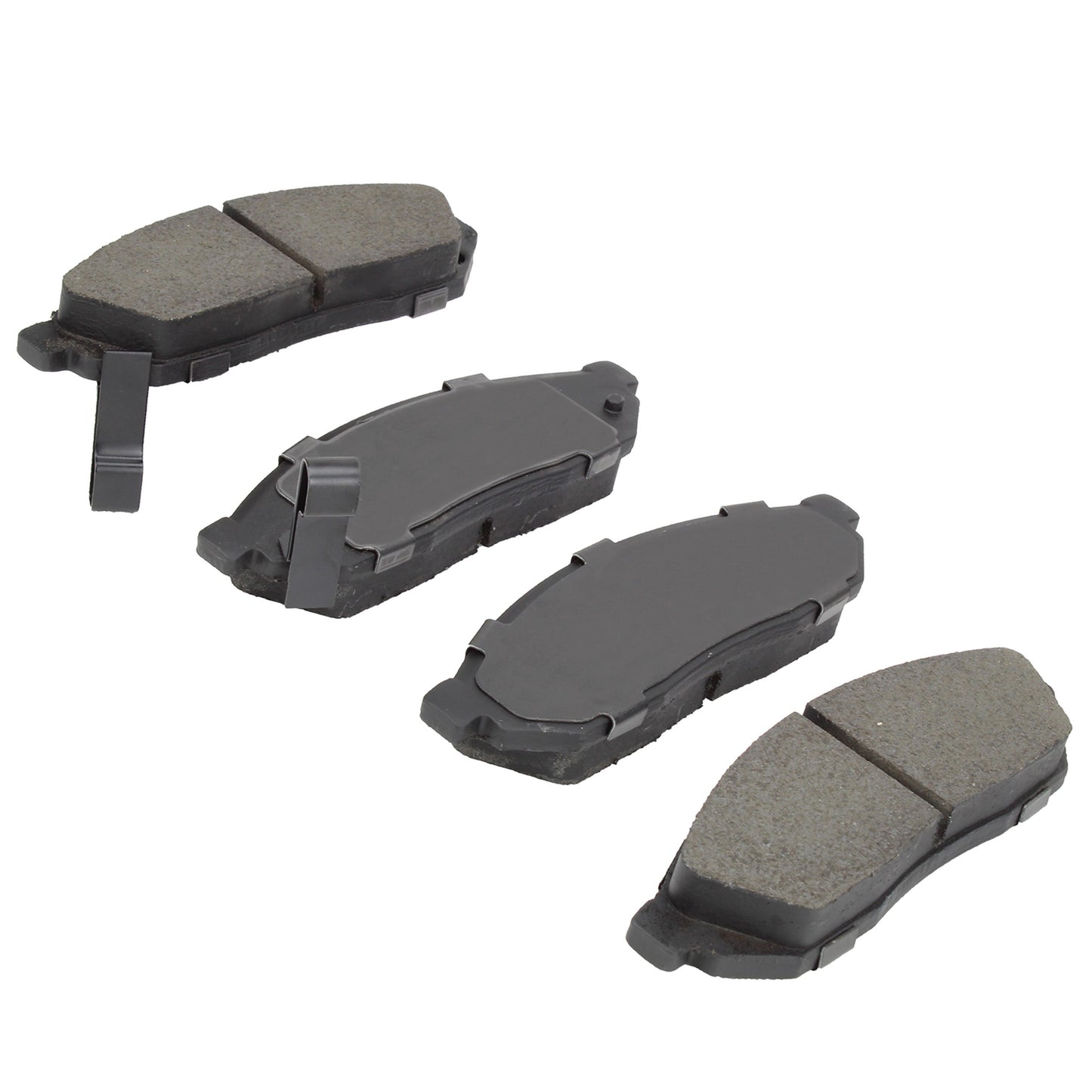 Quality-Built QB Semi-Metallic Brake Pads 1000-0281M