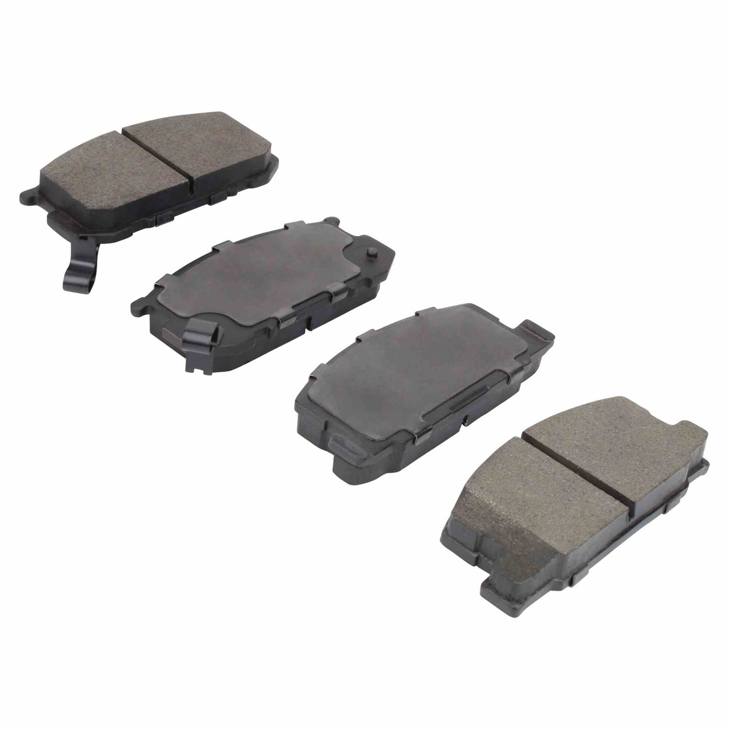 Quality-Built QB Semi-Metallic Brake Pads 1000-0282M
