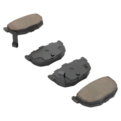 Quality-Built QB Semi-Metallic Brake Pads 1000-0323M