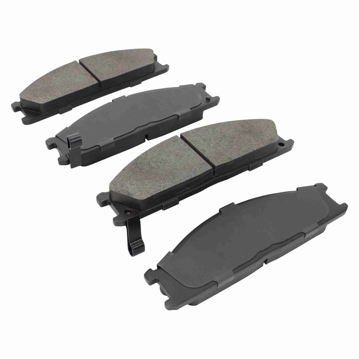Quality-Built QB Semi-Metallic Brake Pads 1000-0333M