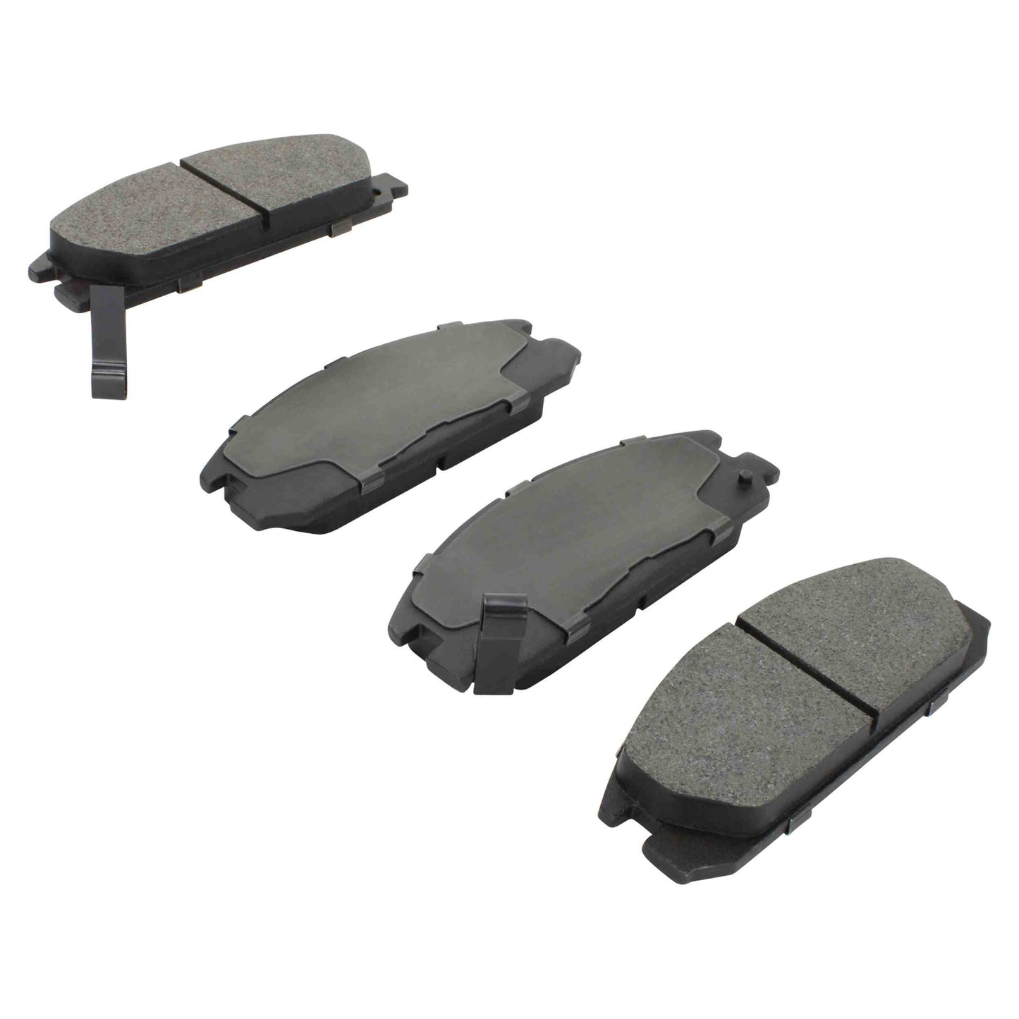Quality-Built QB Semi-Metallic Brake Pads 1000-0334M