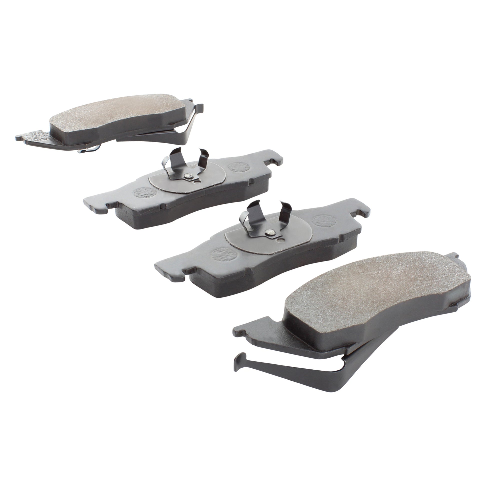Quality-Built QB Semi-Metallic Brake Pads 1000-0344M