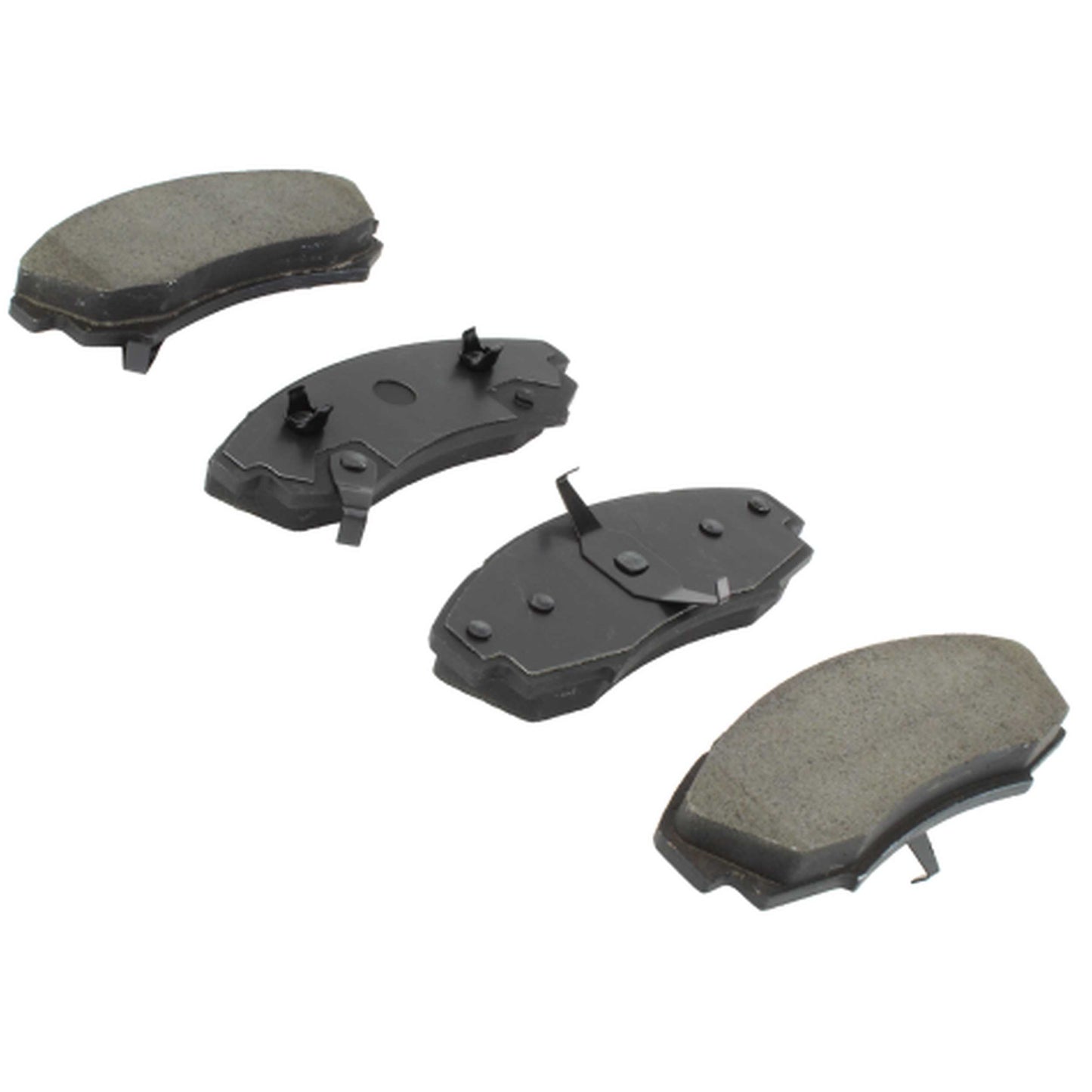 Quality-Built QB Semi-Metallic Brake Pads 1000-0353M