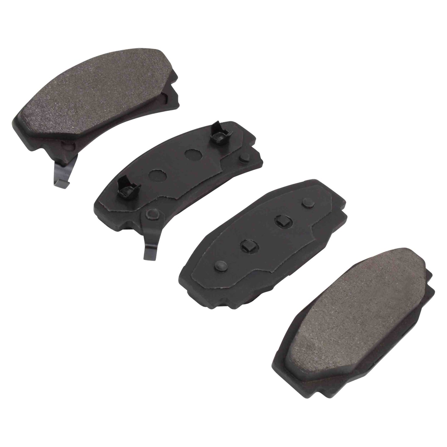 Quality-Built QB Semi-Metallic Brake Pads 1000-0354M