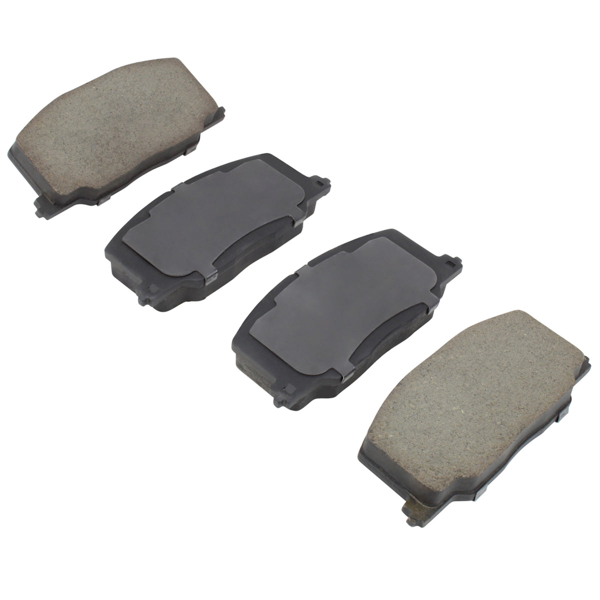 Quality-Built QB Semi-Metallic Brake Pads 1000-0356M