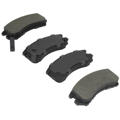 Quality-Built QB Semi-Metallic Brake Pads 1000-0357M