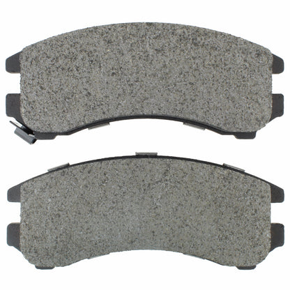 Quality-Built QB Semi-Metallic Brake Pads 1000-0357M