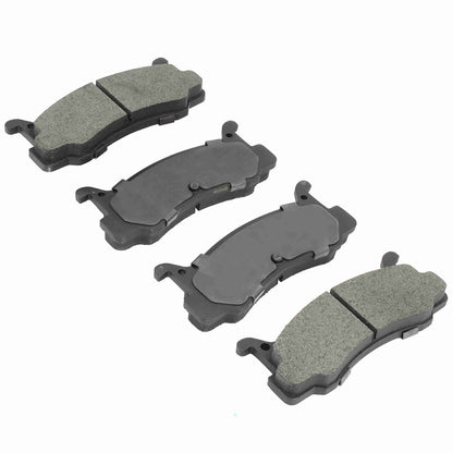 Quality-Built QB Semi-Metallic Brake Pads 1000-0366M