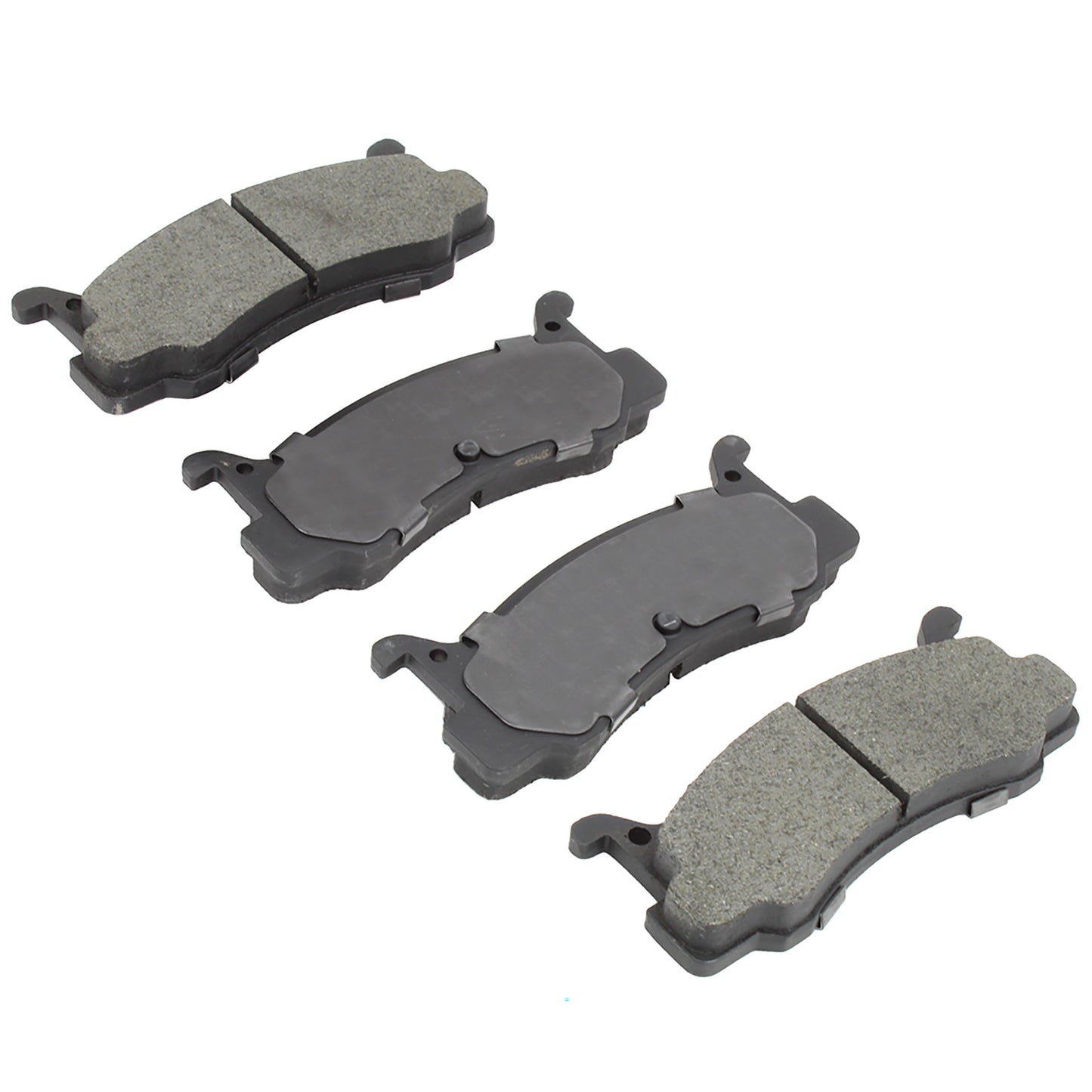 Quality-Built QB Semi-Metallic Brake Pads 1000-0366M