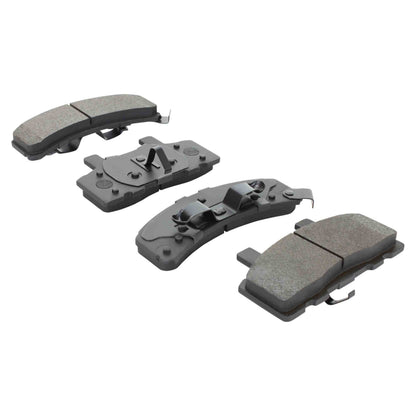 Quality-Built QB Semi-Metallic Brake Pads 1000-0368M