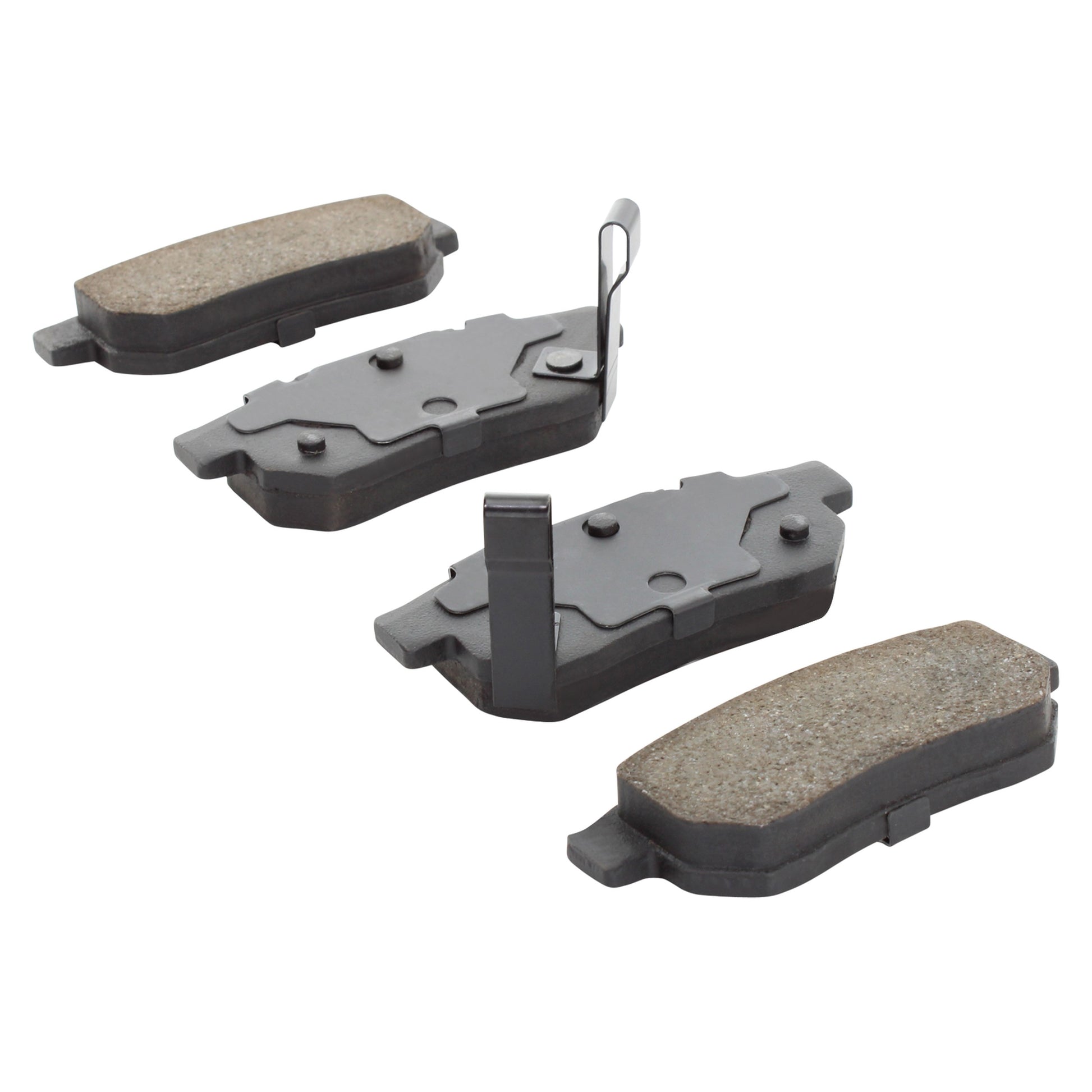 Quality-Built QB Semi-Metallic Brake Pads 1000-0374M