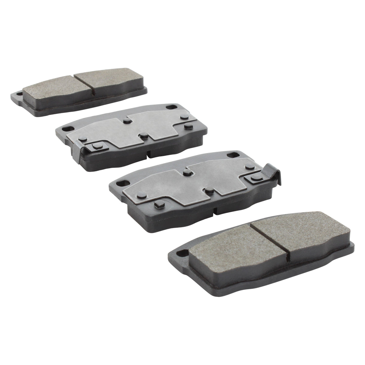 Quality-Built QB Semi-Metallic Brake Pads 1000-0378M