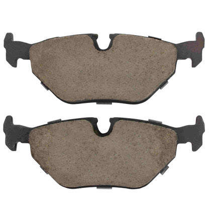 Quality-Built QB Semi-Metallic Brake Pads 1000-0396M