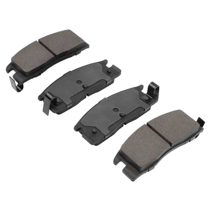 Quality-Built QB Semi-Metallic Brake Pads 1000-0398M