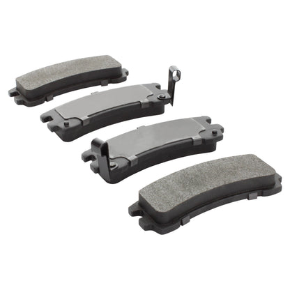 Quality-Built QB Semi-Metallic Brake Pads 1000-0401M