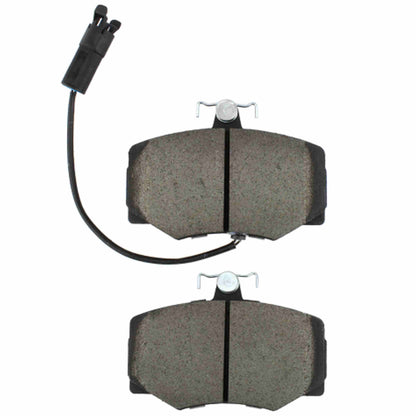 Quality-Built QB Semi-Metallic Brake Pads 1000-0407AM