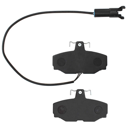 Quality-Built QB Semi-Metallic Brake Pads 1000-0408AM