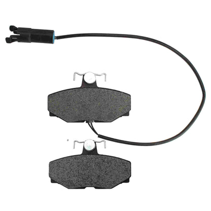 Quality-Built QB Semi-Metallic Brake Pads 1000-0408AM