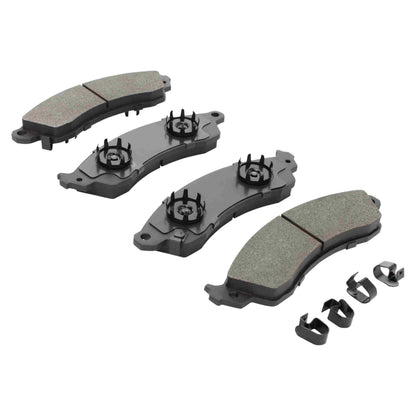 Quality-Built QB Semi-Metallic Brake Pads 1000-0412M