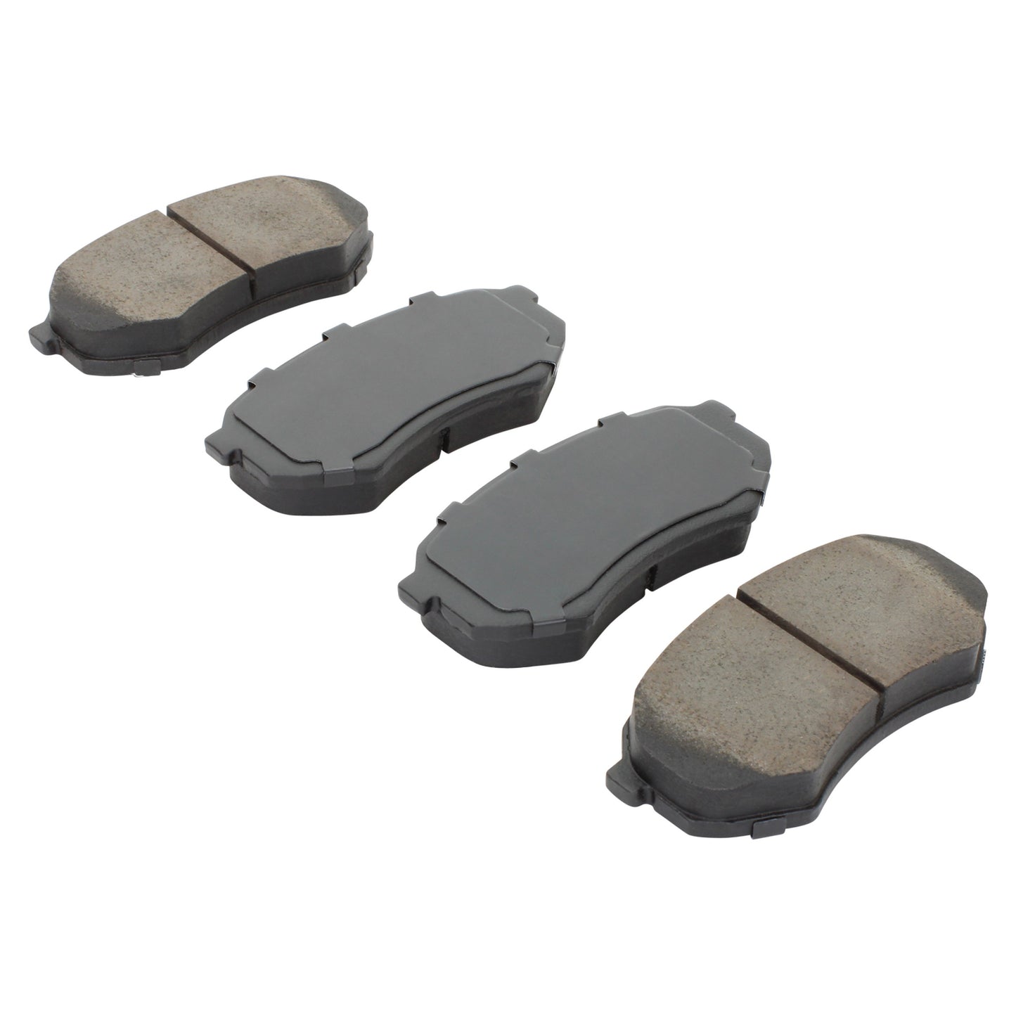 Quality-Built QB Semi-Metallic Brake Pads 1000-0433M