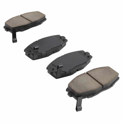 Quality-Built QB Semi-Metallic Brake Pads 1000-0435M