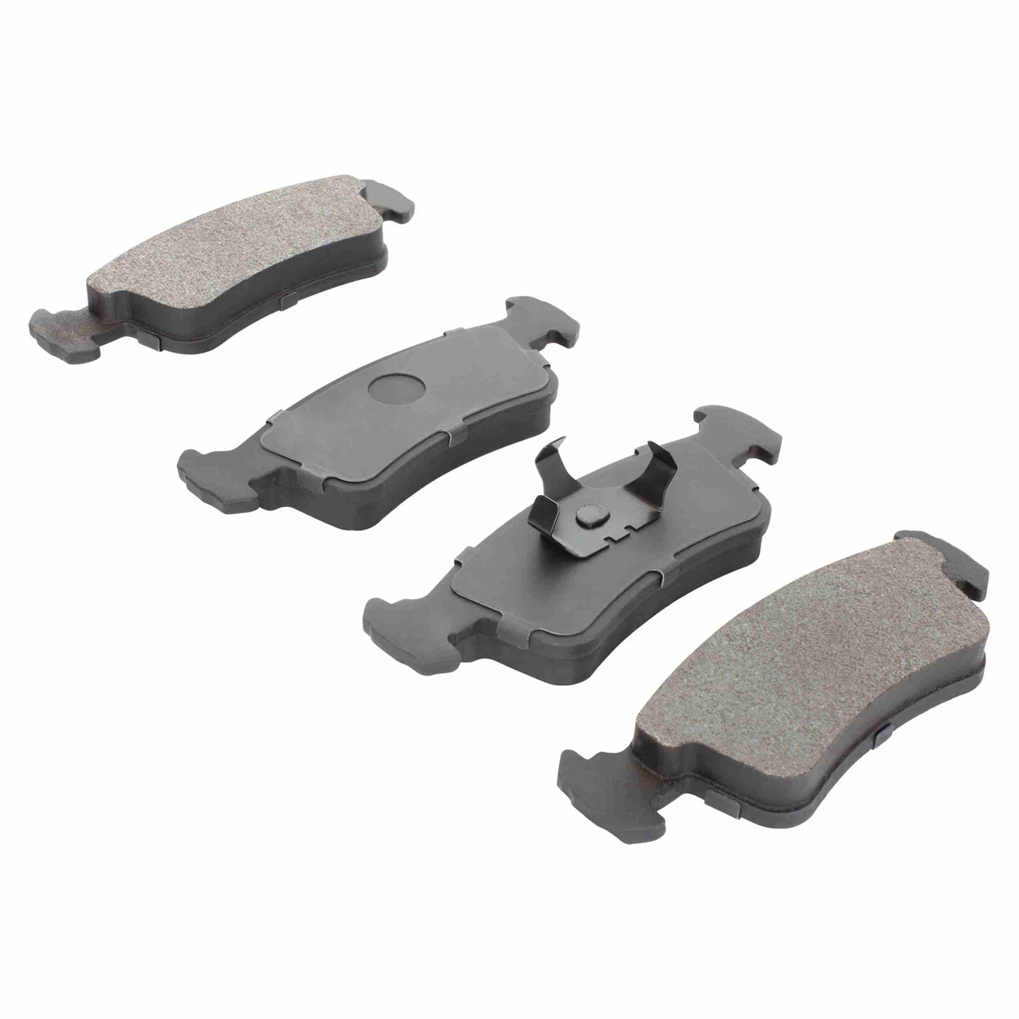 Quality-Built QB Semi-Metallic Brake Pads 1000-0444M