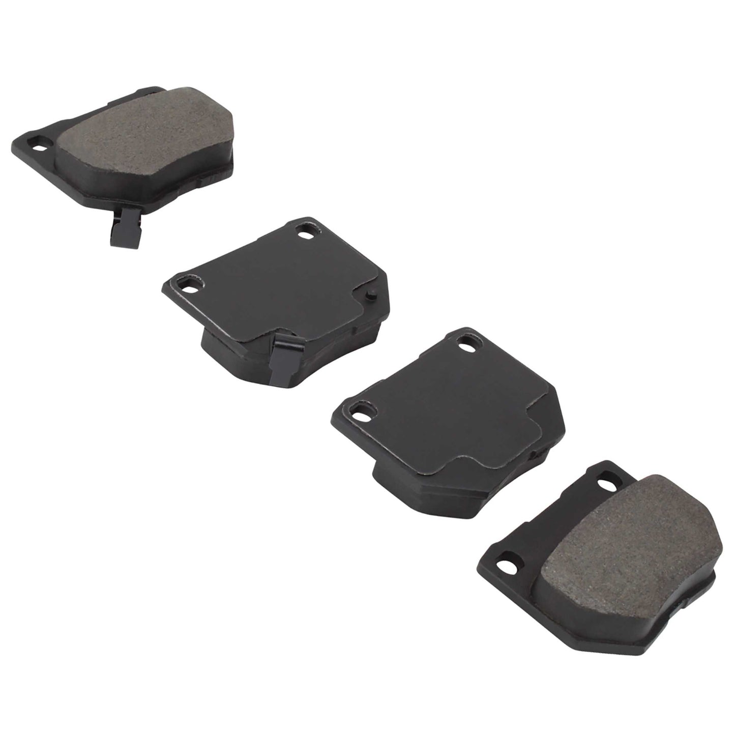 Quality-Built QB Semi-Metallic Brake Pads 1000-0461M