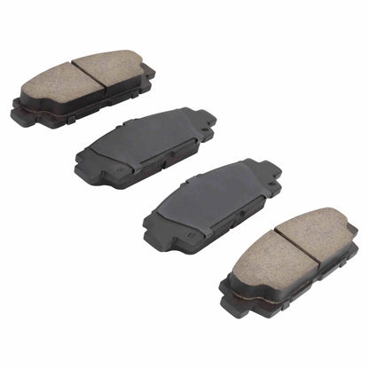 Quality-Built QB Semi-Metallic Brake Pads 1000-0488M