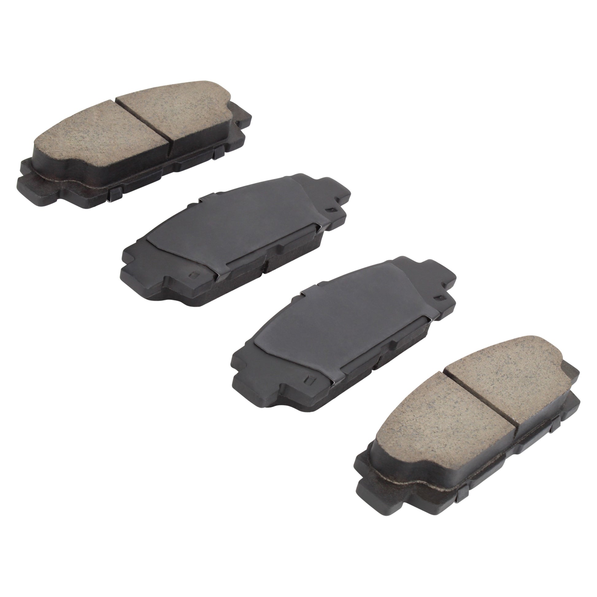Quality-Built QB Semi-Metallic Brake Pads 1000-0488M