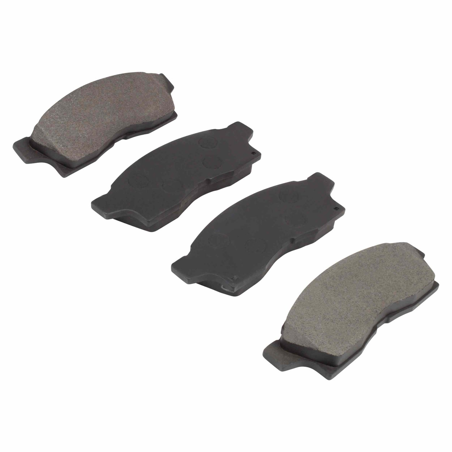 Quality-Built QB Semi-Metallic Brake Pads 1000-0489M