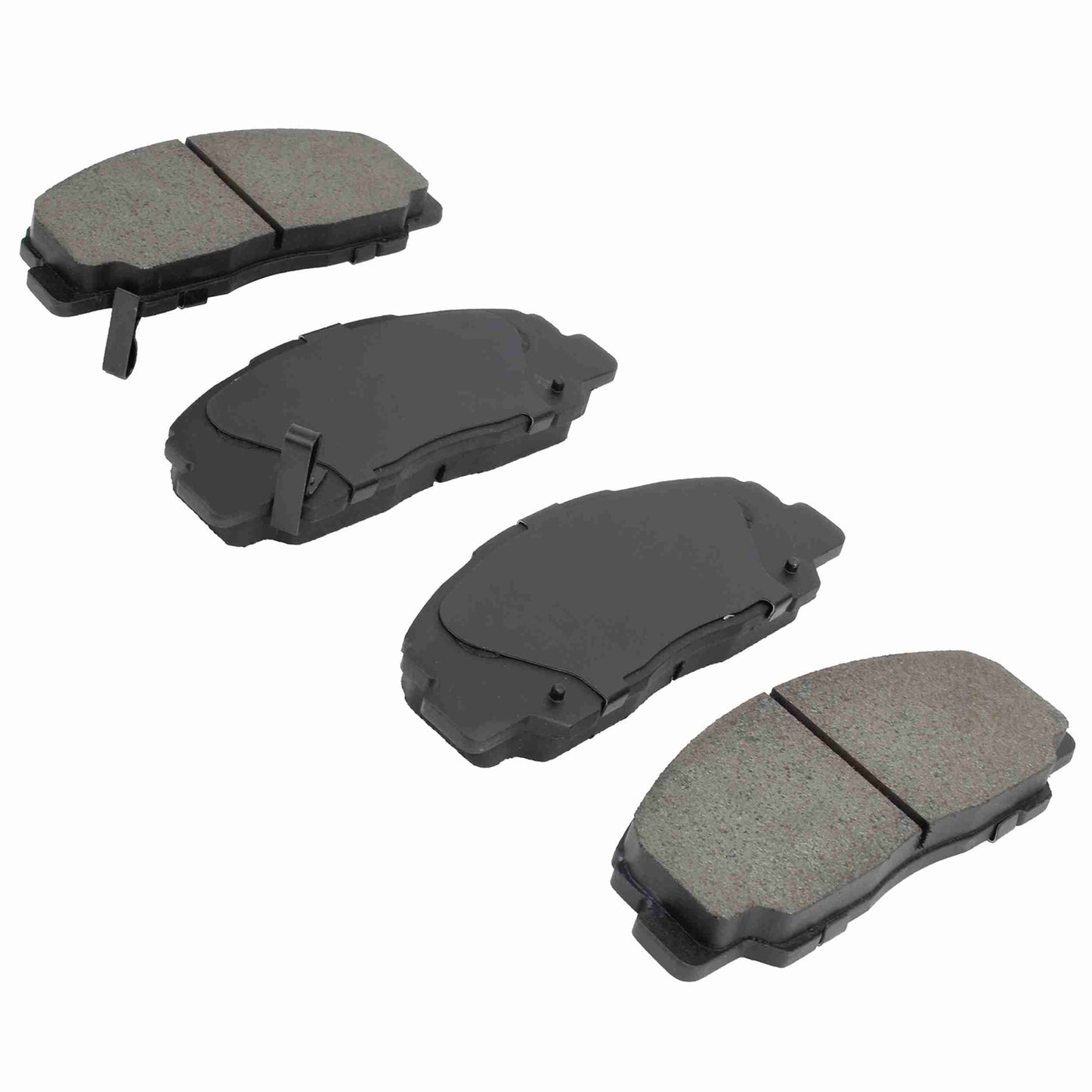 Quality-Built QB Semi-Metallic Brake Pads 1000-0490M
