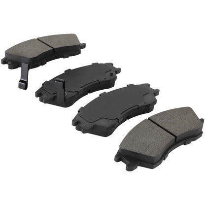 Quality-Built QB Semi-Metallic Brake Pads 1000-0498M
