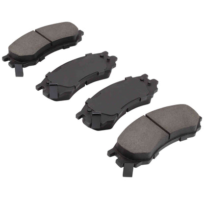 Quality-Built QB Semi-Metallic Brake Pads 1000-0507M