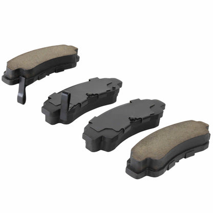 Quality-Built QB Semi-Metallic Brake Pads 1000-0511M