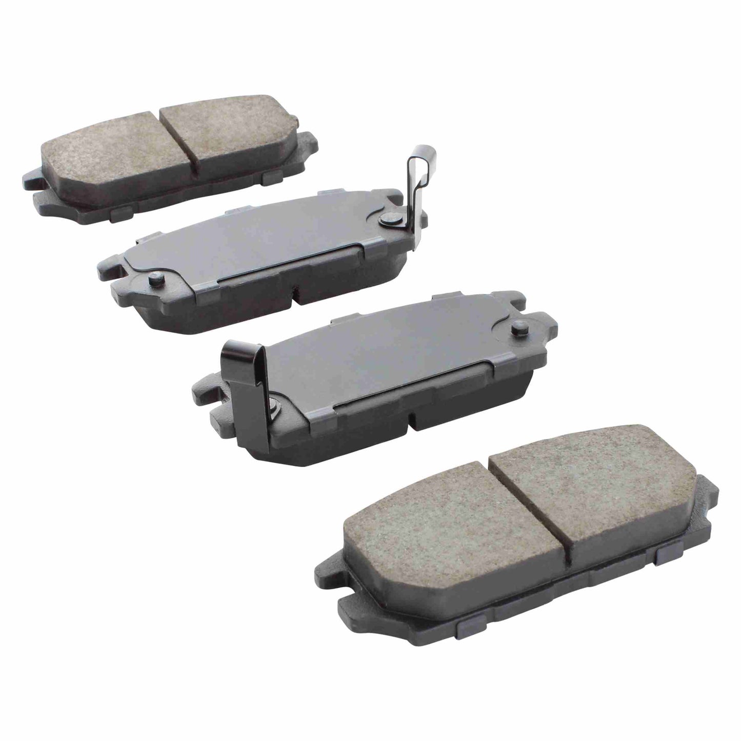 Quality-Built QB Semi-Metallic Brake Pads 1000-0532M