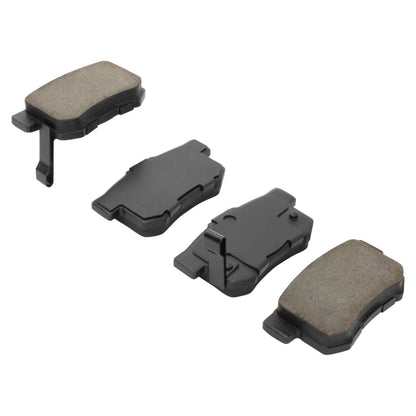 Quality-Built QB Semi-Metallic Brake Pads 1000-0536M