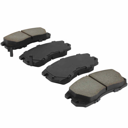 Quality-Built QB Semi-Metallic Brake Pads 1000-0563M