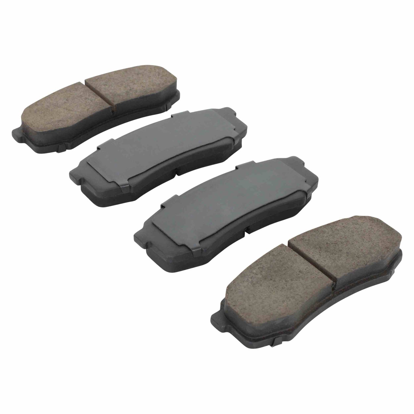Quality-Built QB Semi-Metallic Brake Pads 1000-0606M