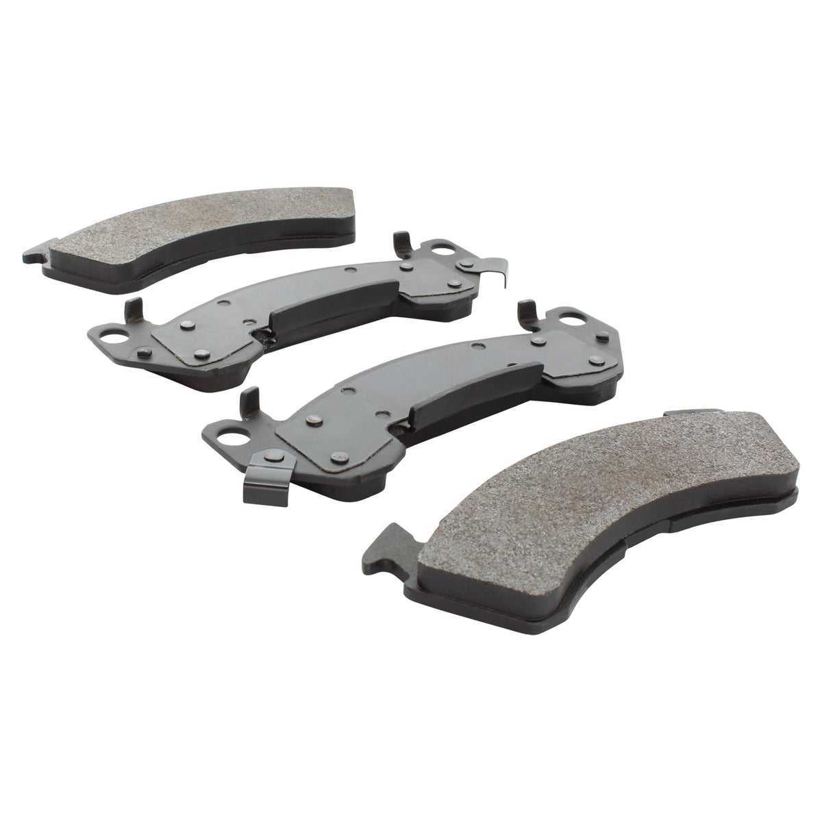 Quality-Built QB Semi-Metallic Brake Pads 1000-0614M