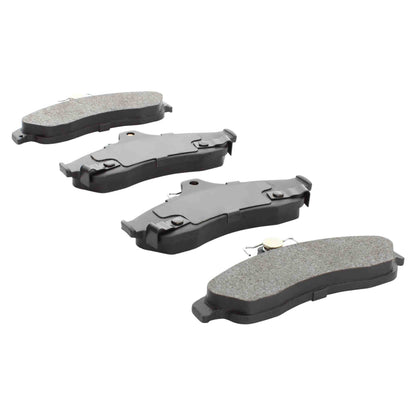 Quality-Built QB Semi-Metallic Brake Pads 1000-0628M
