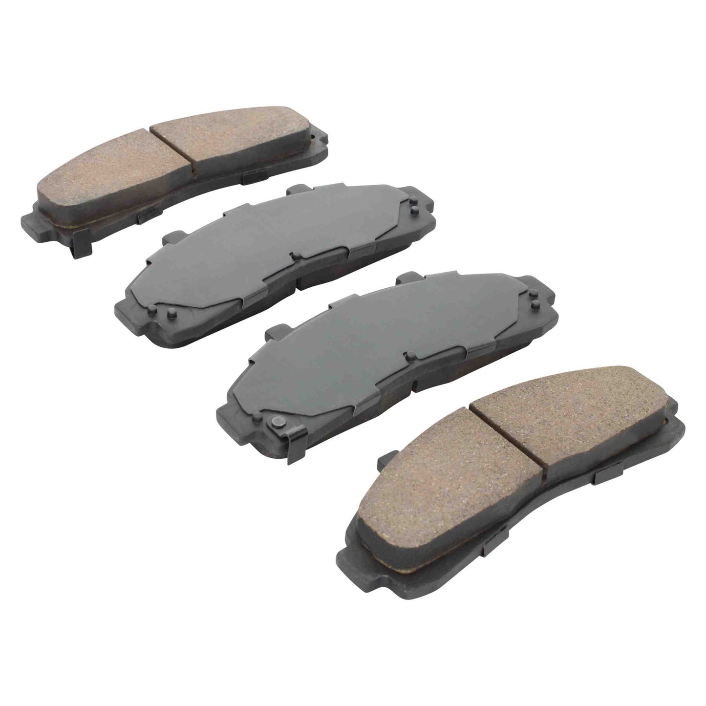 Quality-Built QB Ceramic Brake Pads 1000-0652C