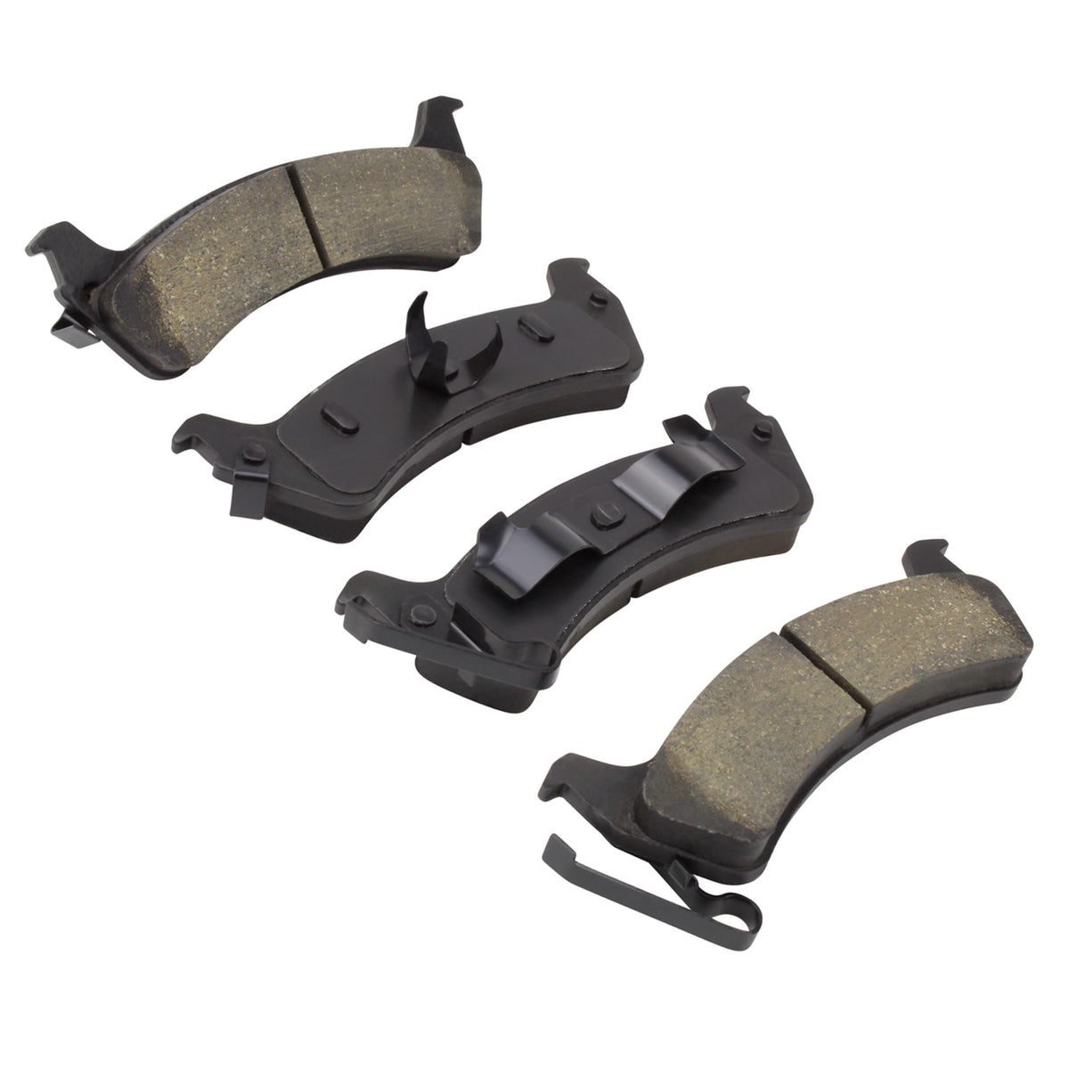 Quality-Built QB Semi-Metallic Brake Pads 1000-0666M