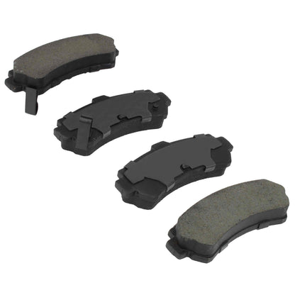 Quality-Built QB Semi-Metallic Brake Pads 1000-0669M
